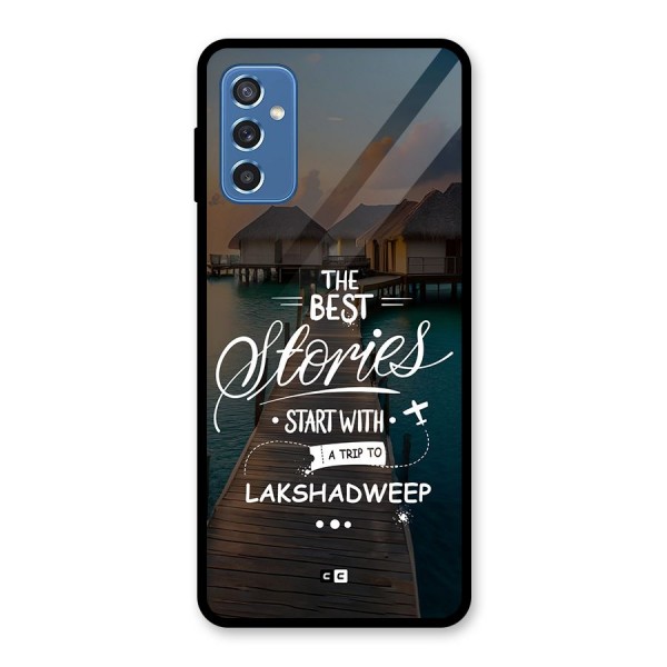 Lakshadweep Stories Glass Back Case for Galaxy M52 5G