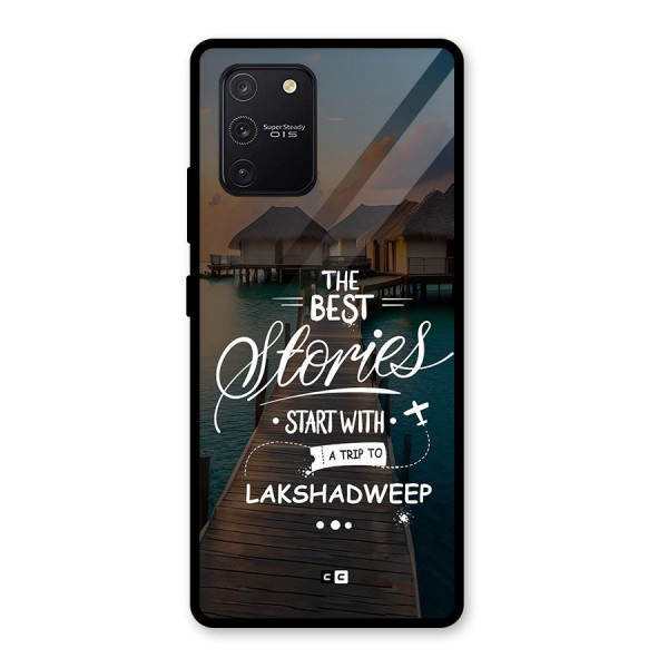 Lakshadweep Stories Glass Back Case for Galaxy S10 Lite