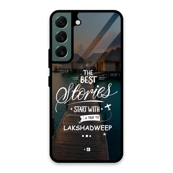 Lakshadweep Stories Glass Back Case for Galaxy S22 5G