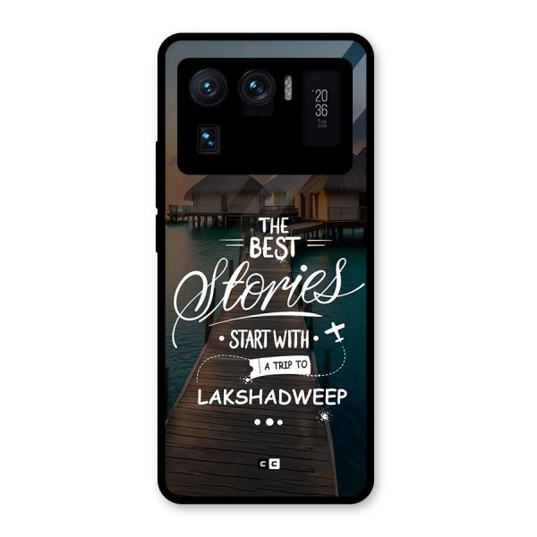 Lakshadweep Stories Glass Back Case for Mi 11 Ultra