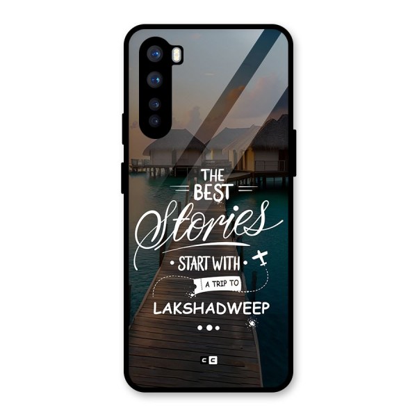 Lakshadweep Stories Glass Back Case for OnePlus Nord