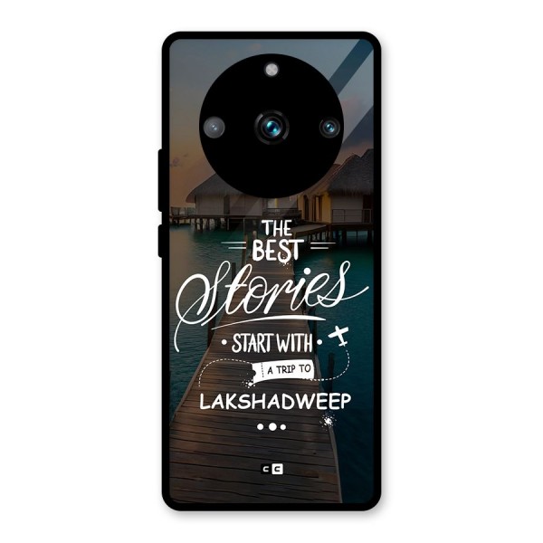 Lakshadweep Stories Glass Back Case for Realme 11 Pro