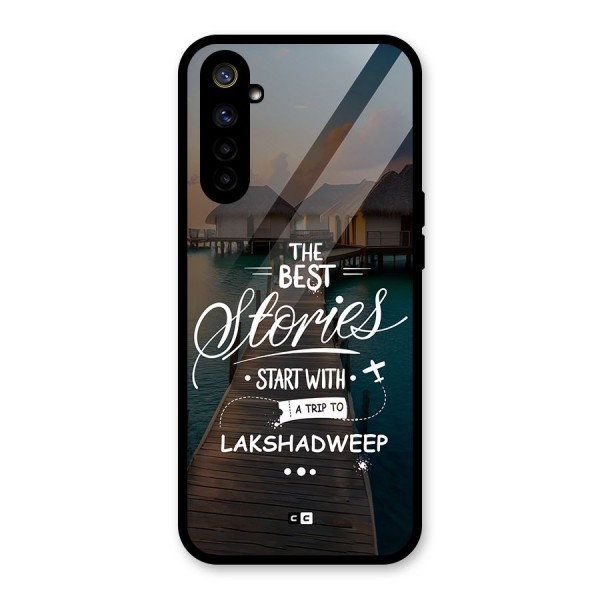 Lakshadweep Stories Glass Back Case for Realme 6i