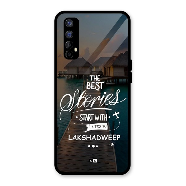 Lakshadweep Stories Glass Back Case for Realme 7