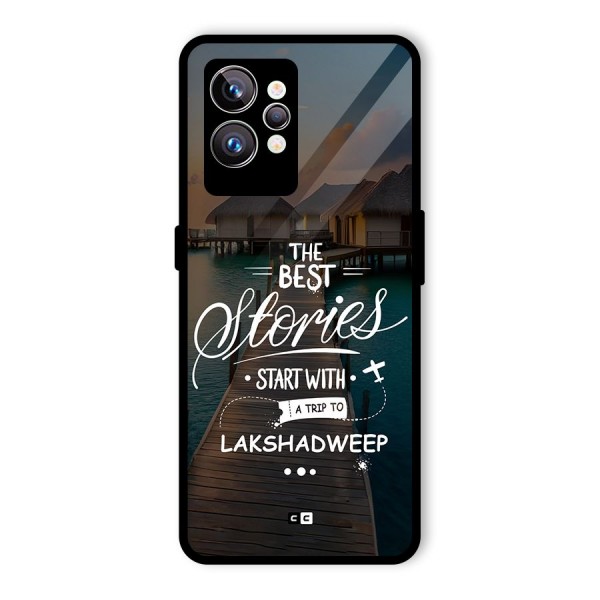 Lakshadweep Stories Glass Back Case for Realme GT2 Pro