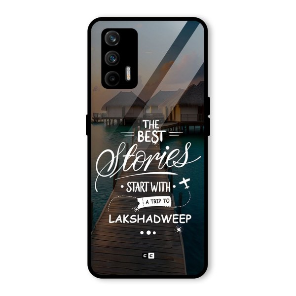 Lakshadweep Stories Glass Back Case for Realme GT 5G