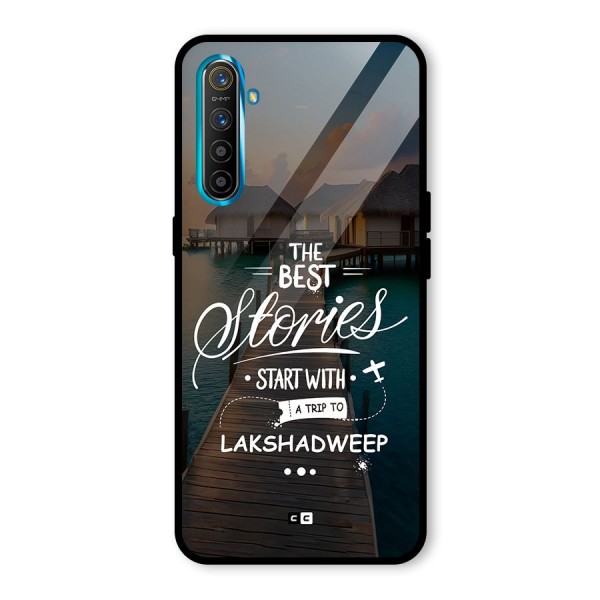 Lakshadweep Stories Glass Back Case for Realme X2