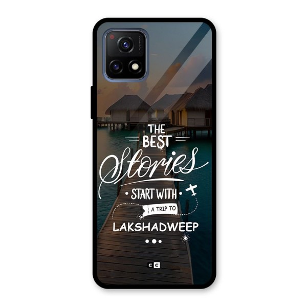 Lakshadweep Stories Glass Back Case for Vivo Y72 5G