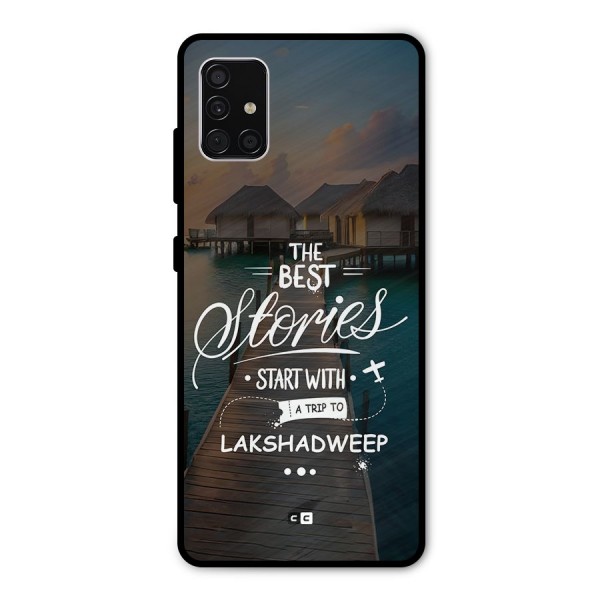 Lakshadweep Stories Metal Back Case for Galaxy A51