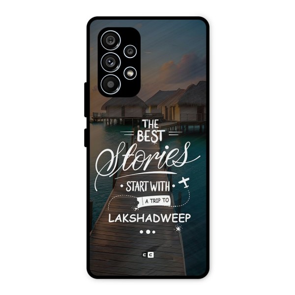 Lakshadweep Stories Metal Back Case for Galaxy A53 5G