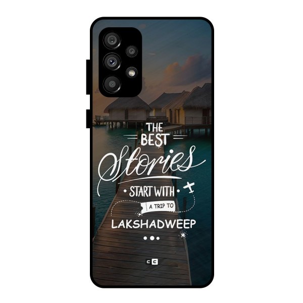 Lakshadweep Stories Metal Back Case for Galaxy A73 5G