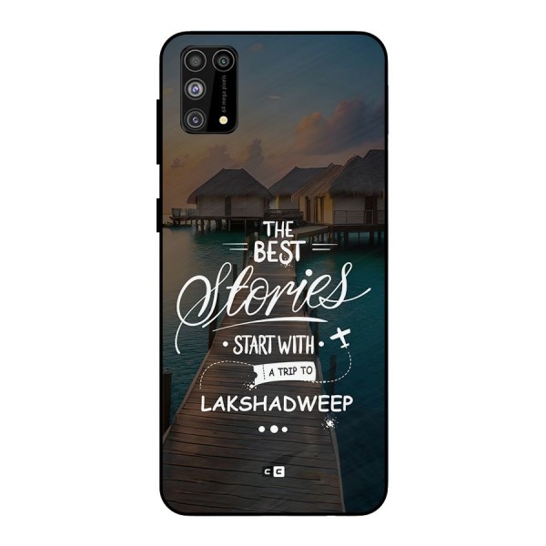 Lakshadweep Stories Metal Back Case for Galaxy F41