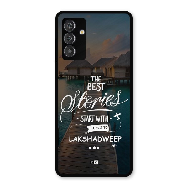 Lakshadweep Stories Metal Back Case for Galaxy M14 5G