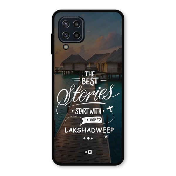 Lakshadweep Stories Metal Back Case for Galaxy M32