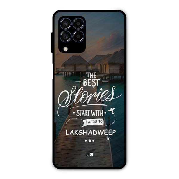Lakshadweep Stories Metal Back Case for Galaxy M53 5G