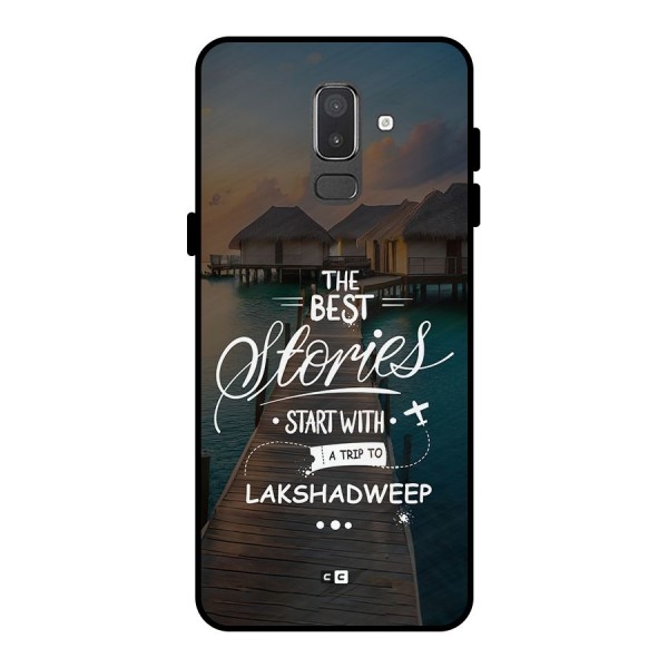 Lakshadweep Stories Metal Back Case for Galaxy On8 (2018)