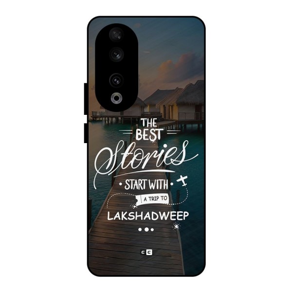 Lakshadweep Stories Metal Back Case for Honor 90