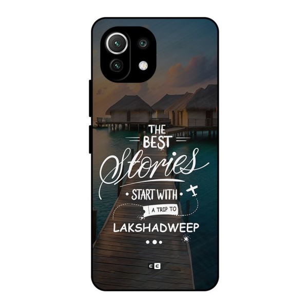 Lakshadweep Stories Metal Back Case for Mi 11 Lite