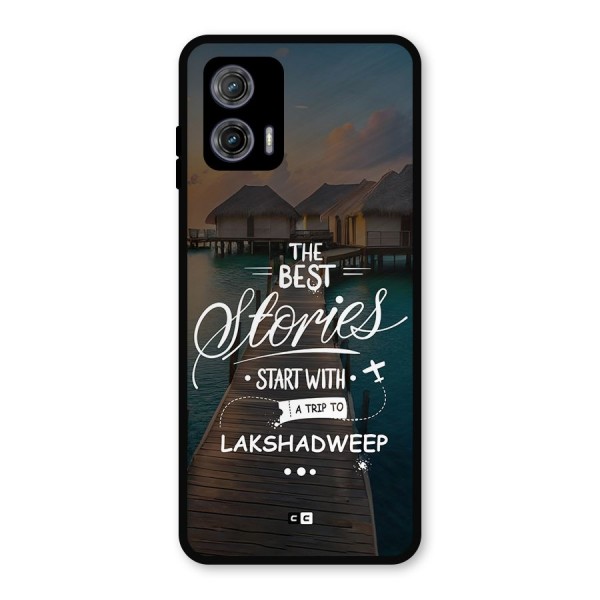 Lakshadweep Stories Metal Back Case for Moto G73