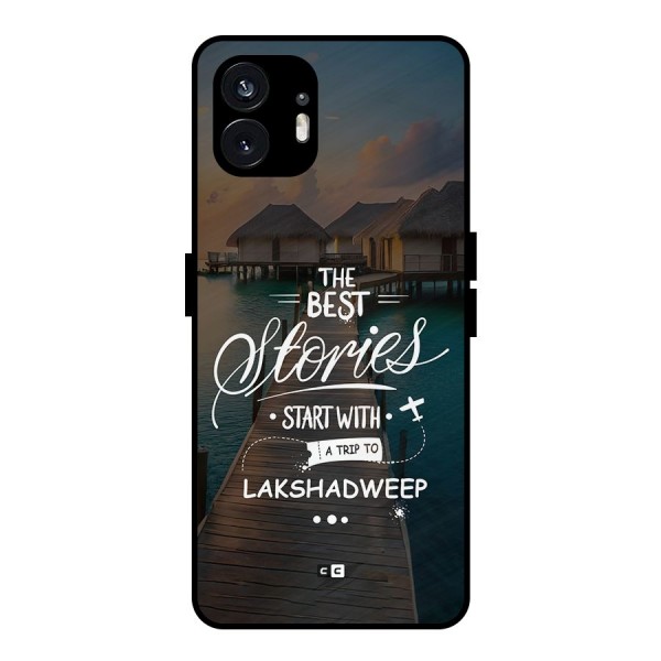 Lakshadweep Stories Metal Back Case for Nothing Phone 2