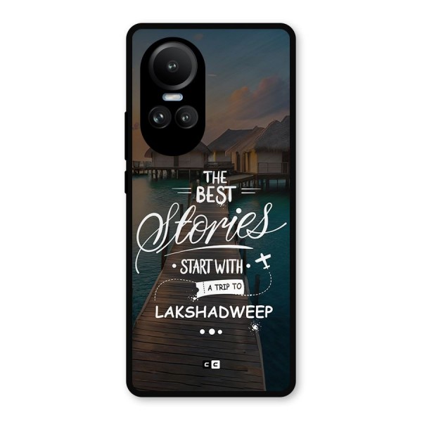 Lakshadweep Stories Metal Back Case for Oppo Reno10