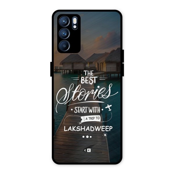 Lakshadweep Stories Metal Back Case for Oppo Reno6 5G