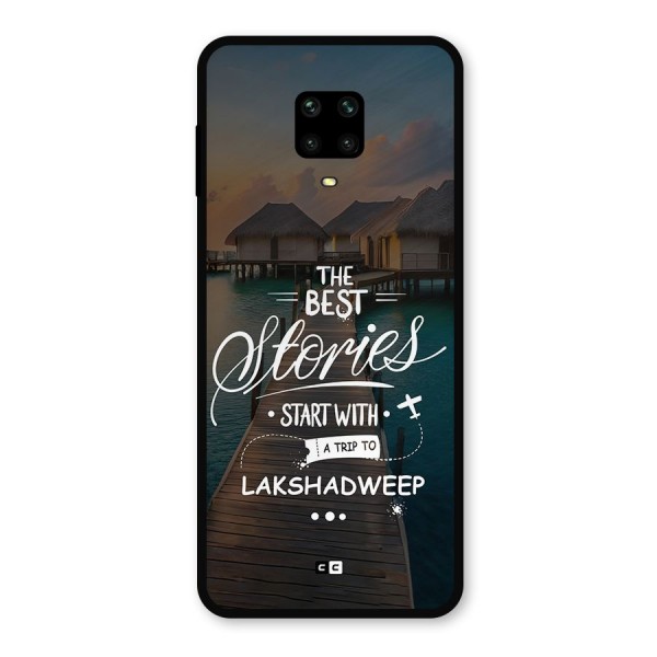 Lakshadweep Stories Metal Back Case for Poco M2 Pro