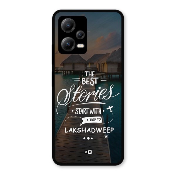 Lakshadweep Stories Metal Back Case for Poco X5