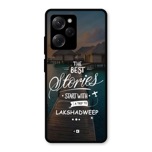 Lakshadweep Stories Metal Back Case for Poco X5 Pro