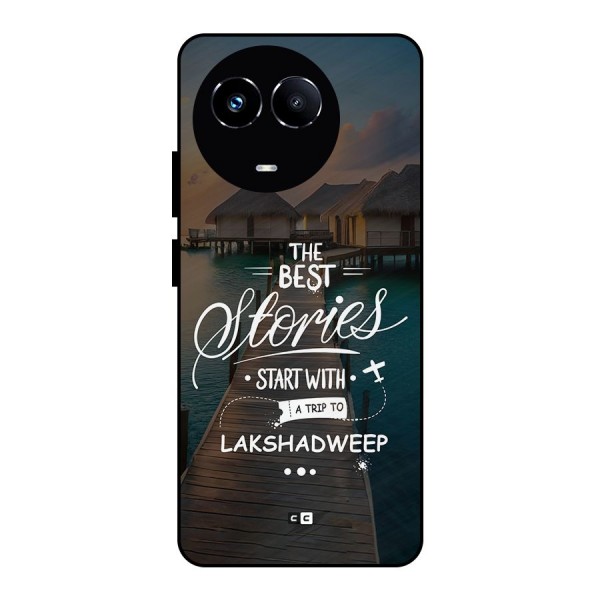 Lakshadweep Stories Metal Back Case for Realme 11 5G