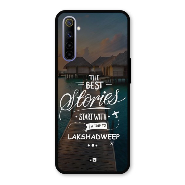 Lakshadweep Stories Metal Back Case for Realme 6