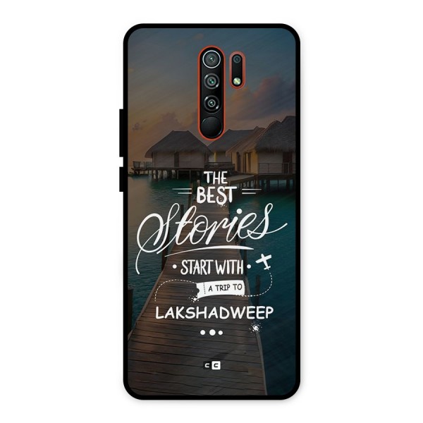 Lakshadweep Stories Metal Back Case for Redmi 9 Prime