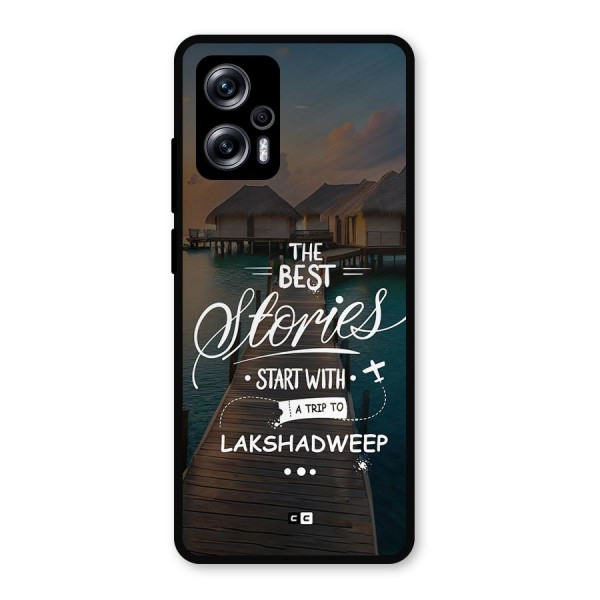 Lakshadweep Stories Metal Back Case for Redmi K50i