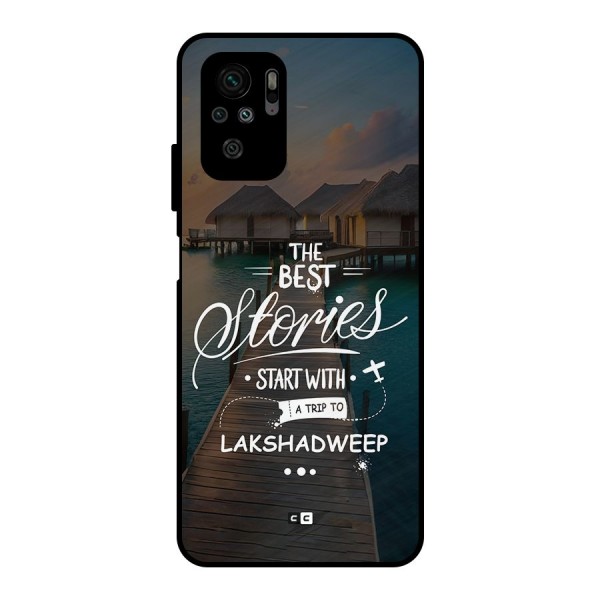 Lakshadweep Stories Metal Back Case for Redmi Note 10S