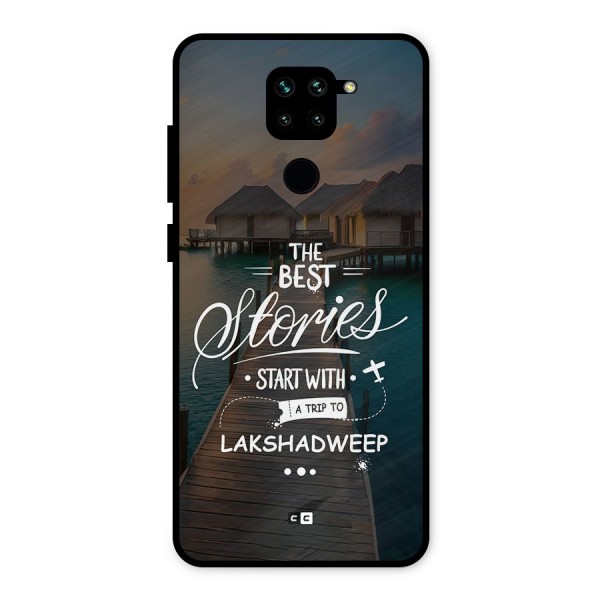 Lakshadweep Stories Metal Back Case for Redmi Note 9