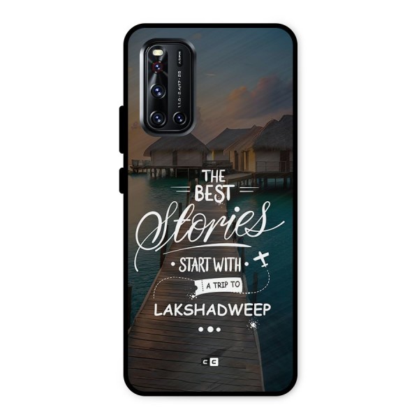 Lakshadweep Stories Metal Back Case for Vivo V19