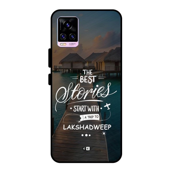 Lakshadweep Stories Metal Back Case for Vivo V20 Pro