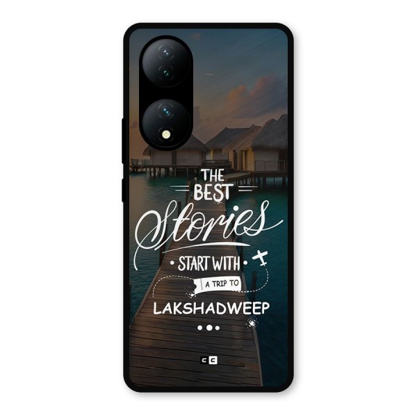 Lakshadweep Stories Metal Back Case for Vivo Y100