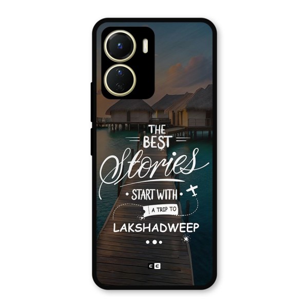 Lakshadweep Stories Metal Back Case for Vivo Y16