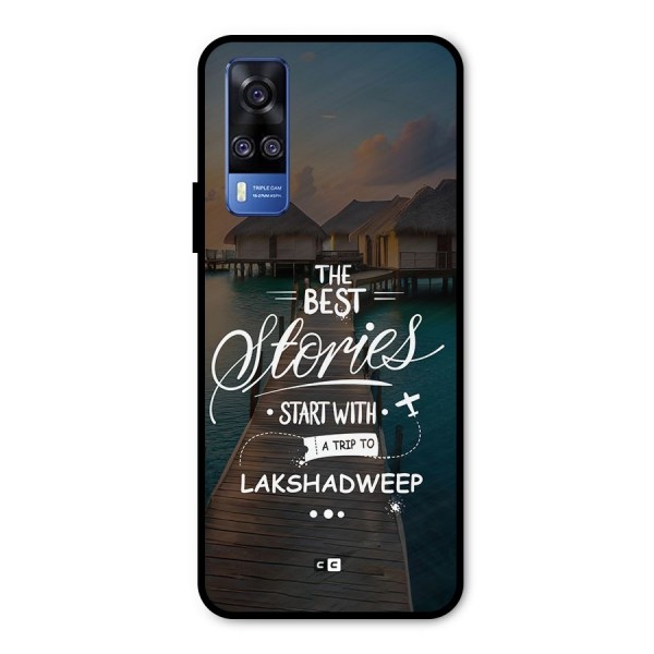 Lakshadweep Stories Metal Back Case for Vivo Y31