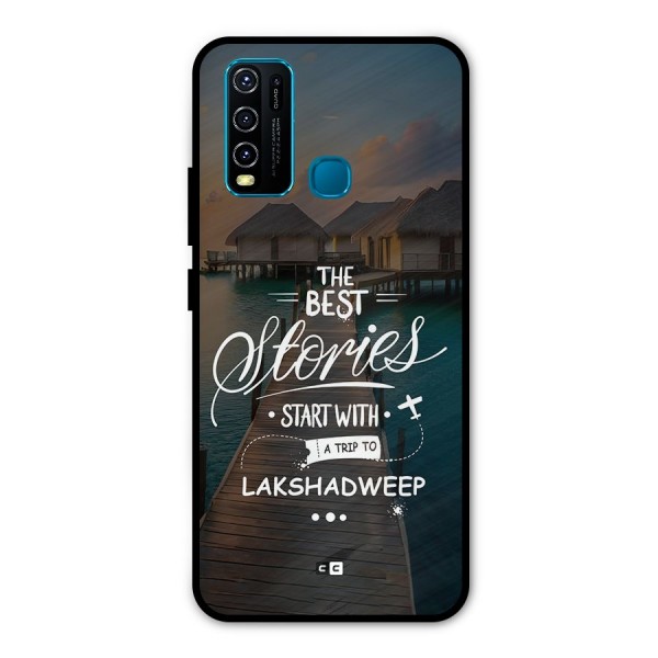 Lakshadweep Stories Metal Back Case for Vivo Y50