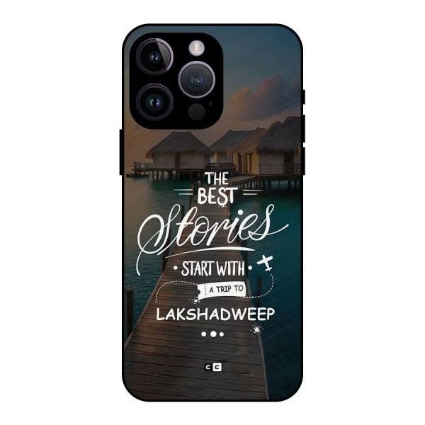 Lakshadweep Stories Metal Back Case for iPhone 14 Pro Max