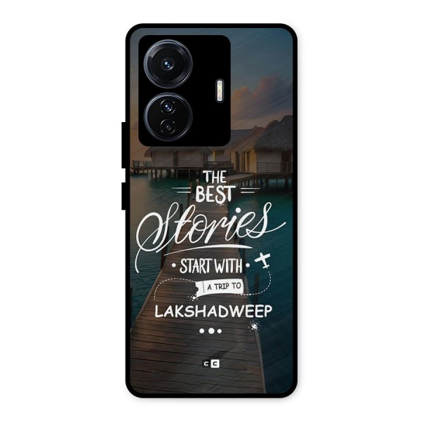 Lakshadweep Stories Metal Back Case for iQOO Z6