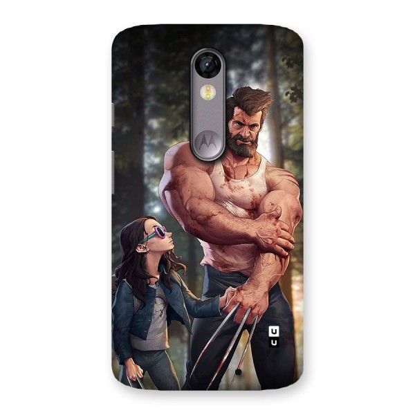 Laura Logan Back Case for Moto X Force