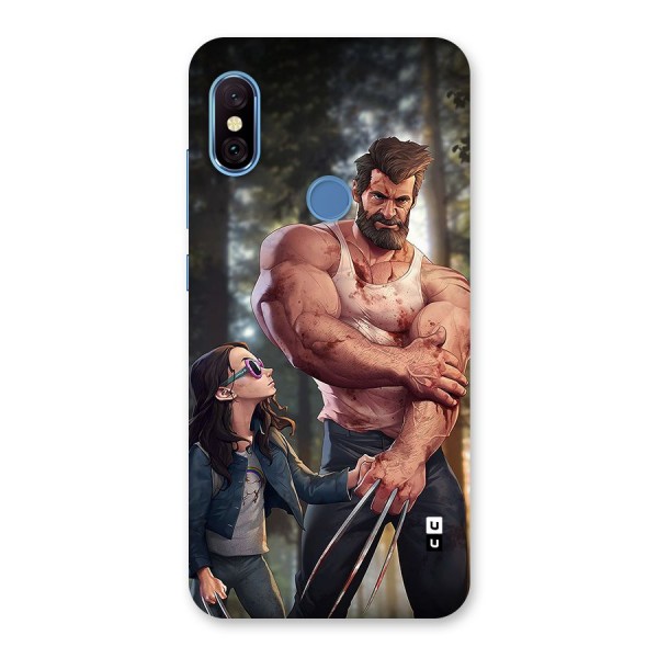 Laura Logan Back Case for Redmi Note 6 Pro