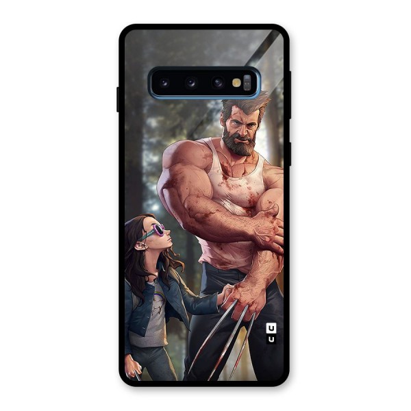 Laura Logan Glass Back Case for Galaxy S10