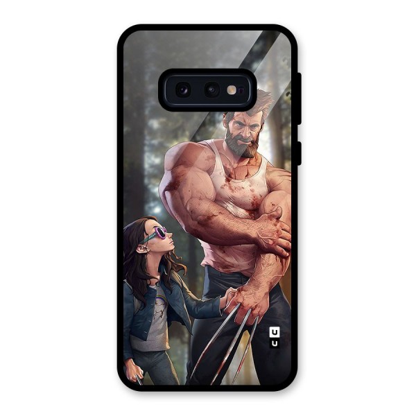 Laura Logan Glass Back Case for Galaxy S10e