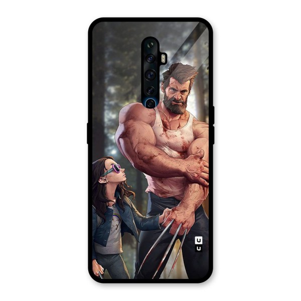 Laura Logan Glass Back Case for Oppo Reno2 F