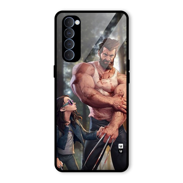 Laura Logan Glass Back Case for Oppo Reno4 Pro