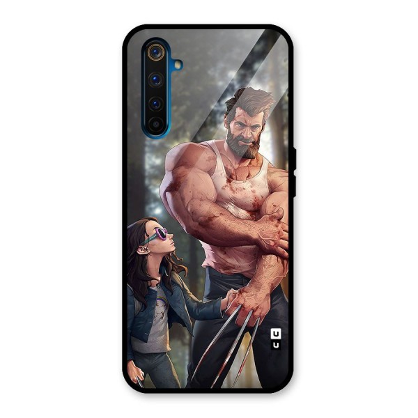 Laura Logan Glass Back Case for Realme 6 Pro